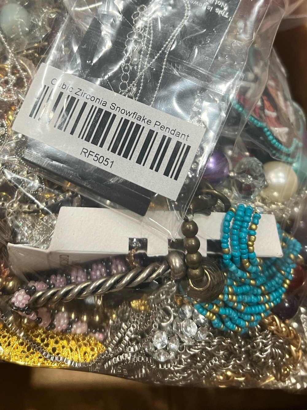 Costume jewelry box